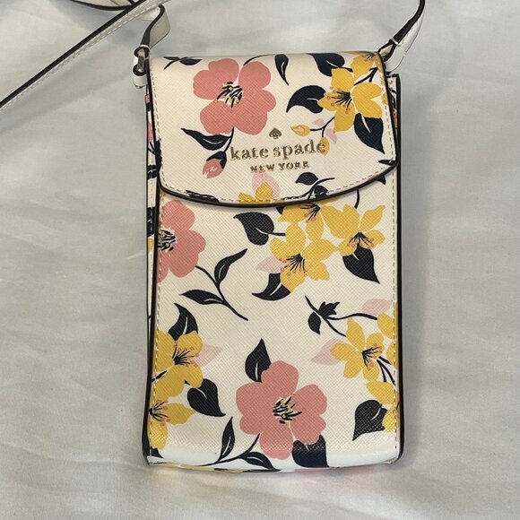 Kate Spade New York Staci North South Flap Phone Crossbody - Picture 2 of 10